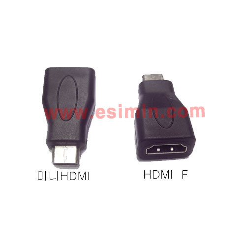 미니HDMI(P) - HDMI(F) 젠더