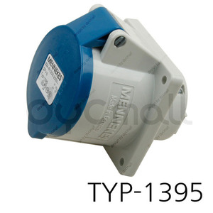TYP 1395(직선형) 메네키스[MENNEKES] 판넬 소켓[IP44 230V 32A 2P+E]